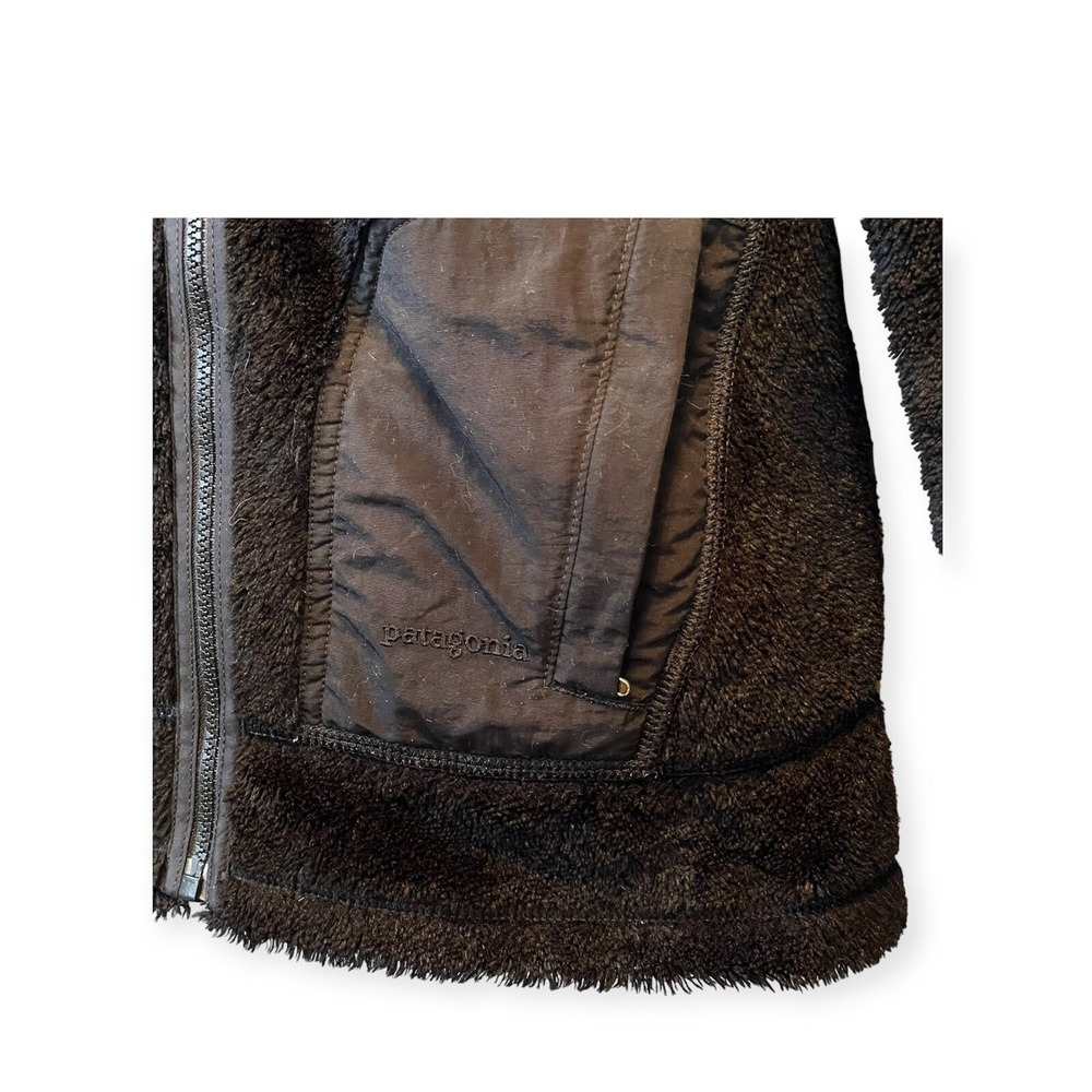 Patagonia Synchilla Windzone Reversible Fleece Jacket Womens XS Black - Picture 8 of 9